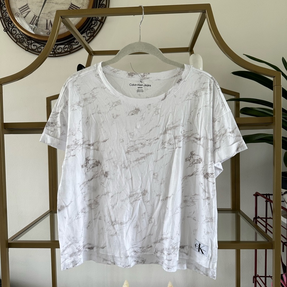 Calvin klein tie dye top